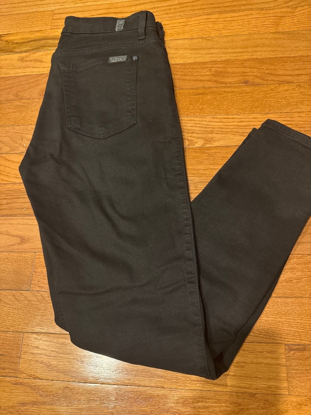 7 for all Mankind b(air) - The Ankle Skinny- Black- Size 28